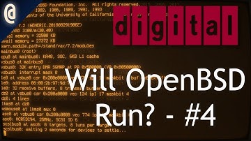 LIVE: Will OpenBSD/vax run on the MicroVAX?