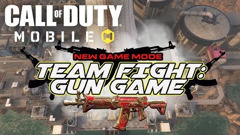 NEW GAME MODE TEAMFIGHT GUN GAME! in Call of Duty: Mobile