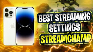 Less Noise 1080p 60fps - Streamchamp Settings | Streamchamp best quality settings