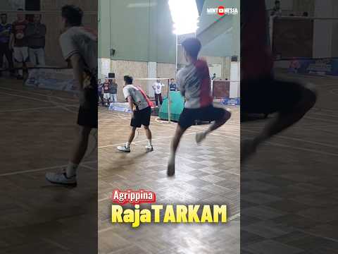 MASTER TRICKSHOOT - Raja Tarkam Agrippina #badminton #highlights #trendingshorts #usashorts