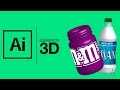 Crear Elementos 3D - Illustrator (Fácil)