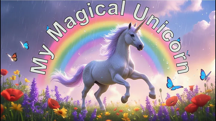 Magical Unicorn Song for Kids  Dreamy Rainbow Poem with Animation & Music