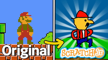 Hice SUPER MARIO BROS pero PEOR VERSION DE SCRATCH