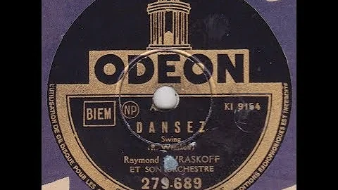 Raymond Wraskoff  " Dansez "  1940