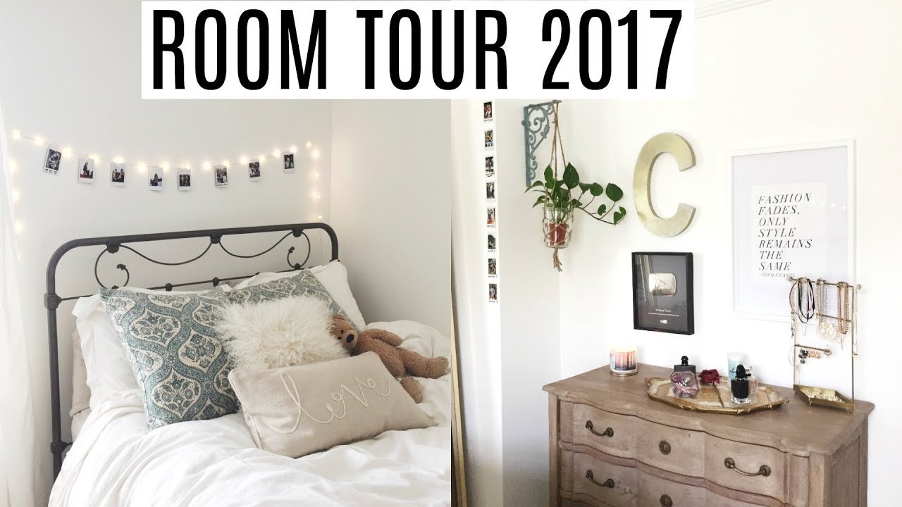  ROOM  TOUR 2020 WHITE and GOLD AESTHETIC  Chelsea Trevor 