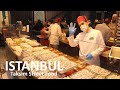 Taksim Turkish Street Food Tour | Walking Tour | April 2022 | 4K