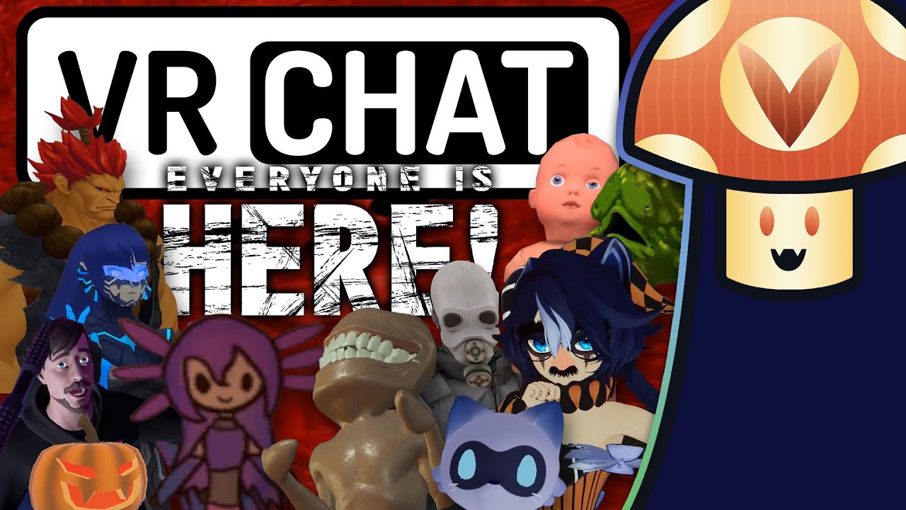 [Vinesauce] Vinny & Friends VRChat Halloween Chaos YouTube
