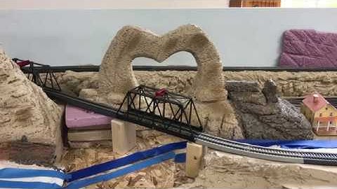 HO scale model railroad