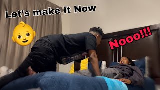 LETS HAVE A BABY NOW!! PRANK ON GIRLFRIEND *Gone Wrong*