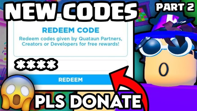 Pls Donate Codes #roblox #robloxedit #robloxfyp #fyp #foryoupage