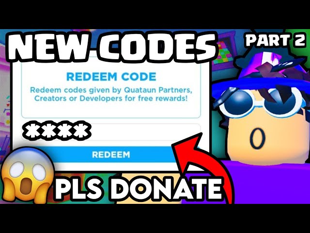 PLS DONATE *NEW REDEEM CODES!* FREE BOOTHS & FREE REWARDS - February 5,  2023 