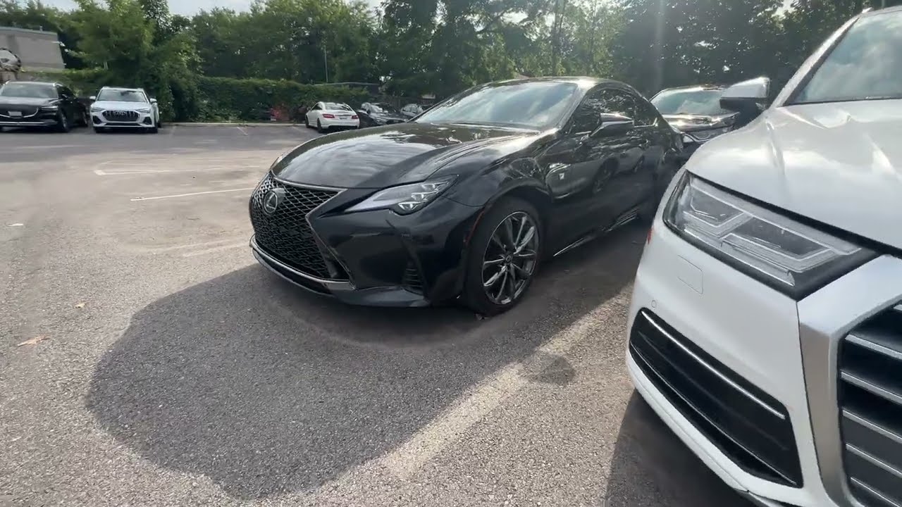2021 Lexus RC F Sport 61PU1991 Quick Look - YouTube