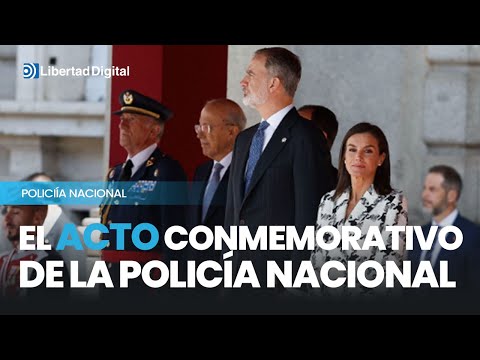 Así ha sido el acto conmemorativo de la Policía Nacional, presidido por los Reyes