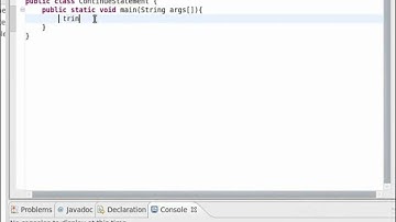 Java Video Tutorial 19: Using continue statements
