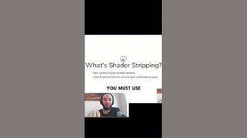 201. What is shader stripping and how it affects performance in Unity