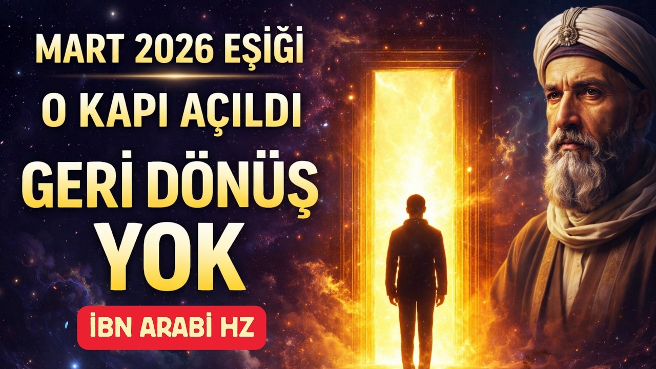 MART 2026 Bu Kapıdan Geçen Geri Dönemez | İbn Arabi’nin Büyük Uyarısı