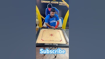 How to play Carrom difficult point this was unexpected carrom tips  #shortsvideo #carrom #short