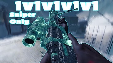 MW3 SNIPER ONLY PRIVATE MATCH 1V1V1V1V1