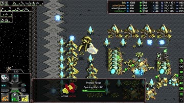 Starcraft: Remastered Broodwar 2v2 on Fastest Map