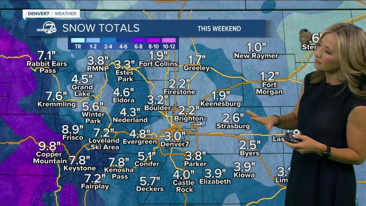 Areas of heavy snow expected across Colorado this weekend - YouTube