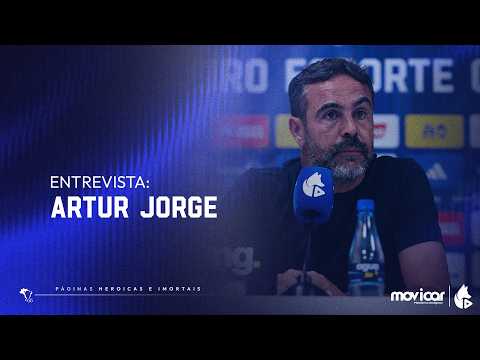 🦊🎙INTERVIEW | ARTUR JORGE | RED BULL BRAGANTINO 4-2 CRUZEIRO