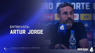 🦊🎙ENTREVISTA | ARTUR JORGE | RED BULL BRAGANTINO 4 X 2 CRUZEIRO