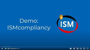 ISM compliancy