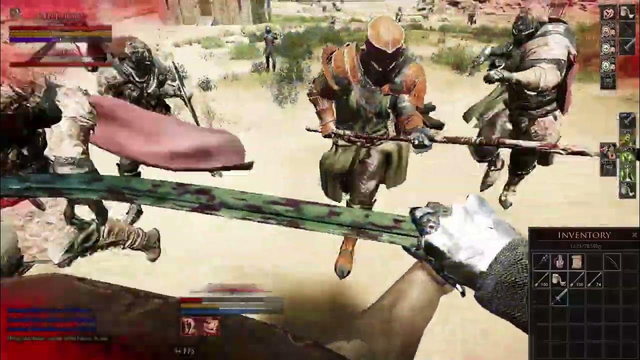 Mortal Online 2 Koto chases for horned scales set and get wiped by