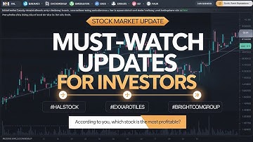 Must-Watch Updates for Investors HAL, Exxaro Tiles, ok play India, Brightcom Group - Don’t Miss Out!