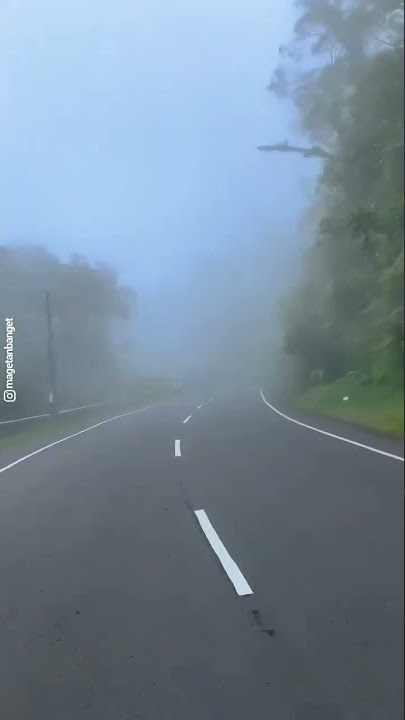 Jalan Tembus Sarangan Tawangmangu bikin candu
