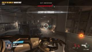 Overwatch: Mccree POTG - Pushing the payload to the finish line (2 kills + 2 assists)