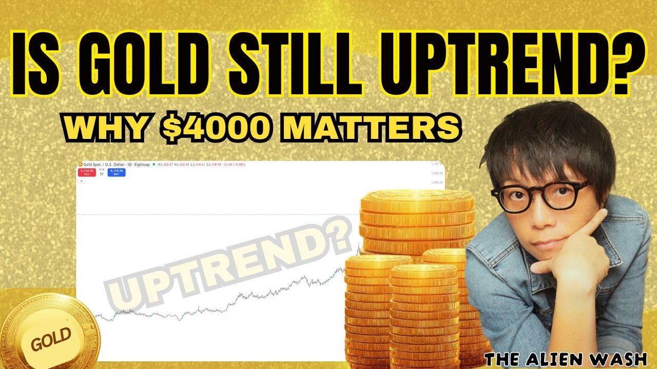 Is Gold still uptrend? Why $4000 matters to short or long term ...