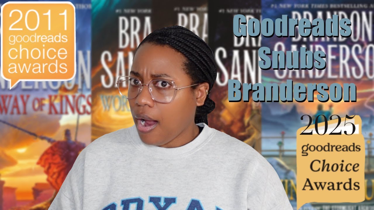 HAS GOODREADS ALWAYS SNUBBED BRANDON SANDERSON? A look back through the Goodreads Choice Awards