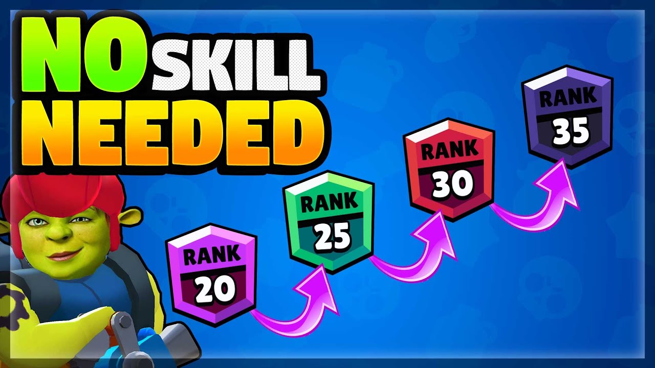 The Easiest Way To Gain Huge Trophies In Brawl Stars Youtube - gain rang brawl star