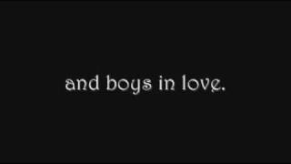 Video thumbnail of "Plenty Of Girls And Boys In Love - Lyrics - The Rumple Strips"