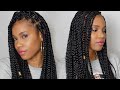 HOW TO: Medium Size Box Braids