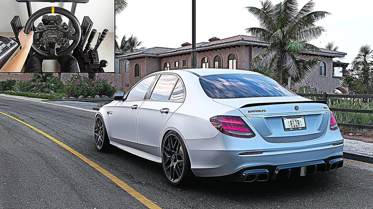 Mercedes-AMG E63 S | Forza Horizon 5 | Steering Wheel Gameplay