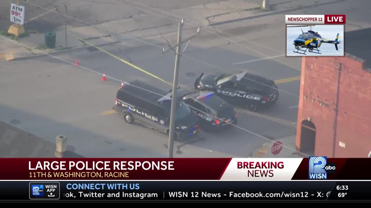 Death investigation triggers large police scene in Racine - YouTube