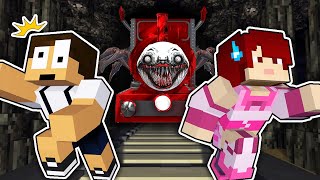 【人喰い列車が襲ってきた!?】超怖い列車が襲ってくる世界でサバイバル【まいくら・Minecraft】 screenshot 5