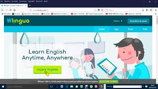 imparare l'inglese con wlingua per ipovedenti parte 1 screenshot 3