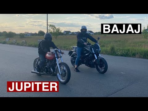 Форсированный ИЖ Юпитер против BAJAJ DOMINAR 400