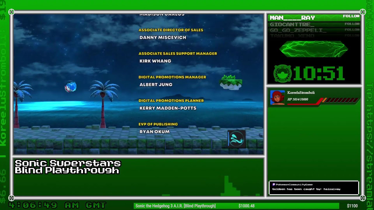 Sonic Superstars - Blind Playthrough