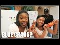 Vlog 90: Wifey Eats Blue Crabs For The First Time!