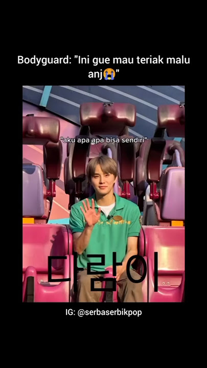 Uwoo senang bodyguard pun tertekan😭🤣#jungwoo #nct127 #nct #kimjungwoo