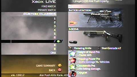 UPDATE MW2 CLASS SETUP!