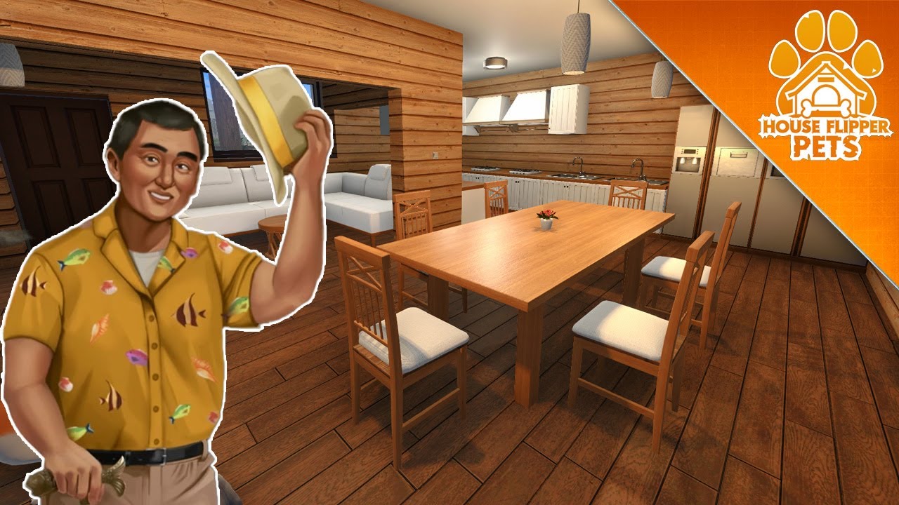 Ház saját mólóval 🌊 House Flipper PETS (99.)