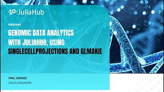 Genomic Data Analytics with JuliaHub, using SingleCellProjections and GLMakie