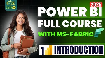 Power BI Beginner | Getting Started in 2025 | Power BI Tutorial by TAIK18