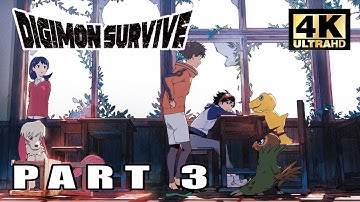 DIGIMON SURVIVE  Gameplay Walkthrough Part 3 (Full Game) 4K 60FPS No Commentary
