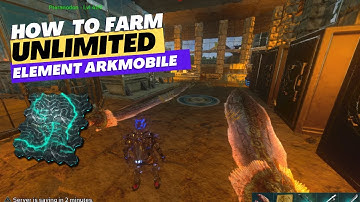 How to farm unlimited element in ark mobile